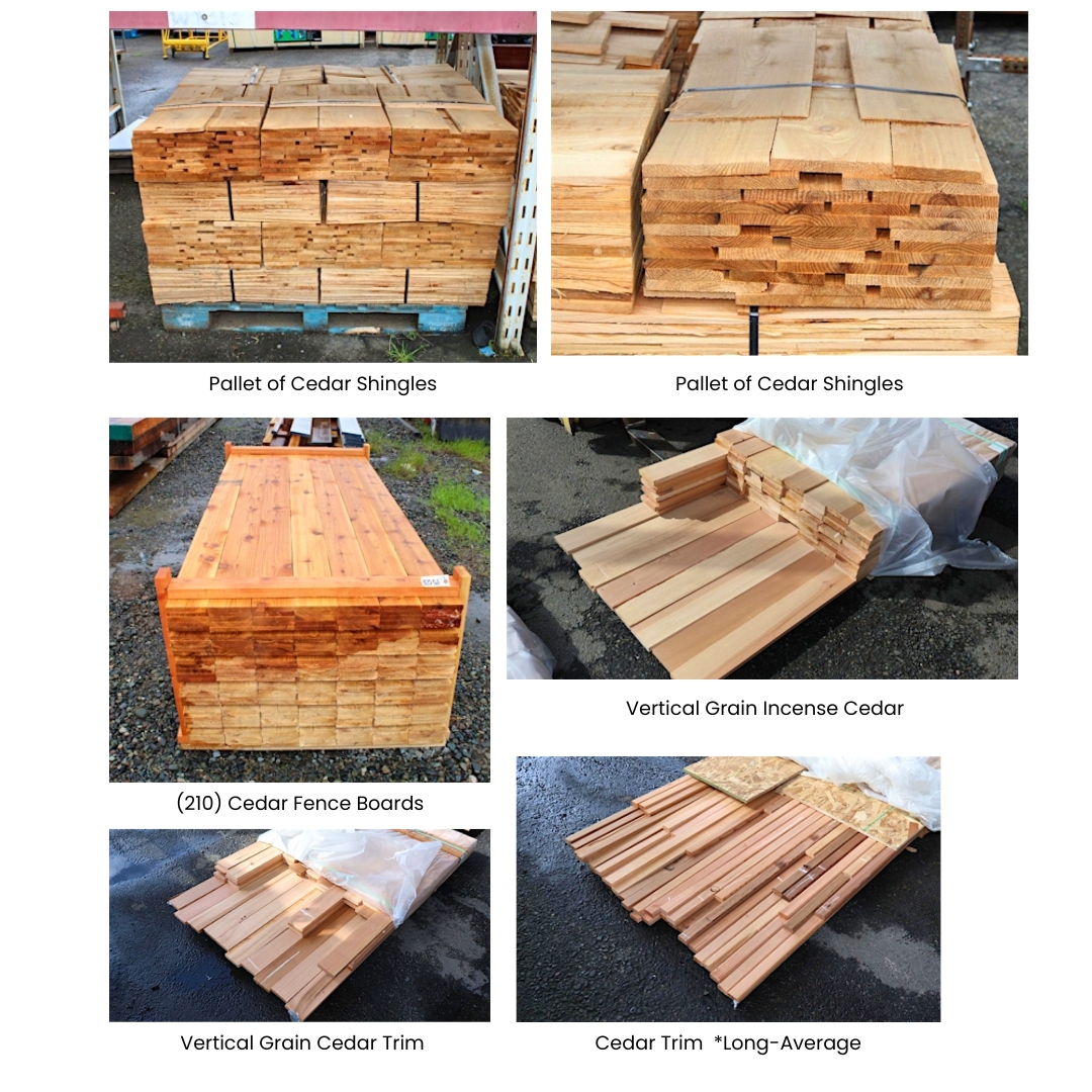 Pallet of Cedar Shingles